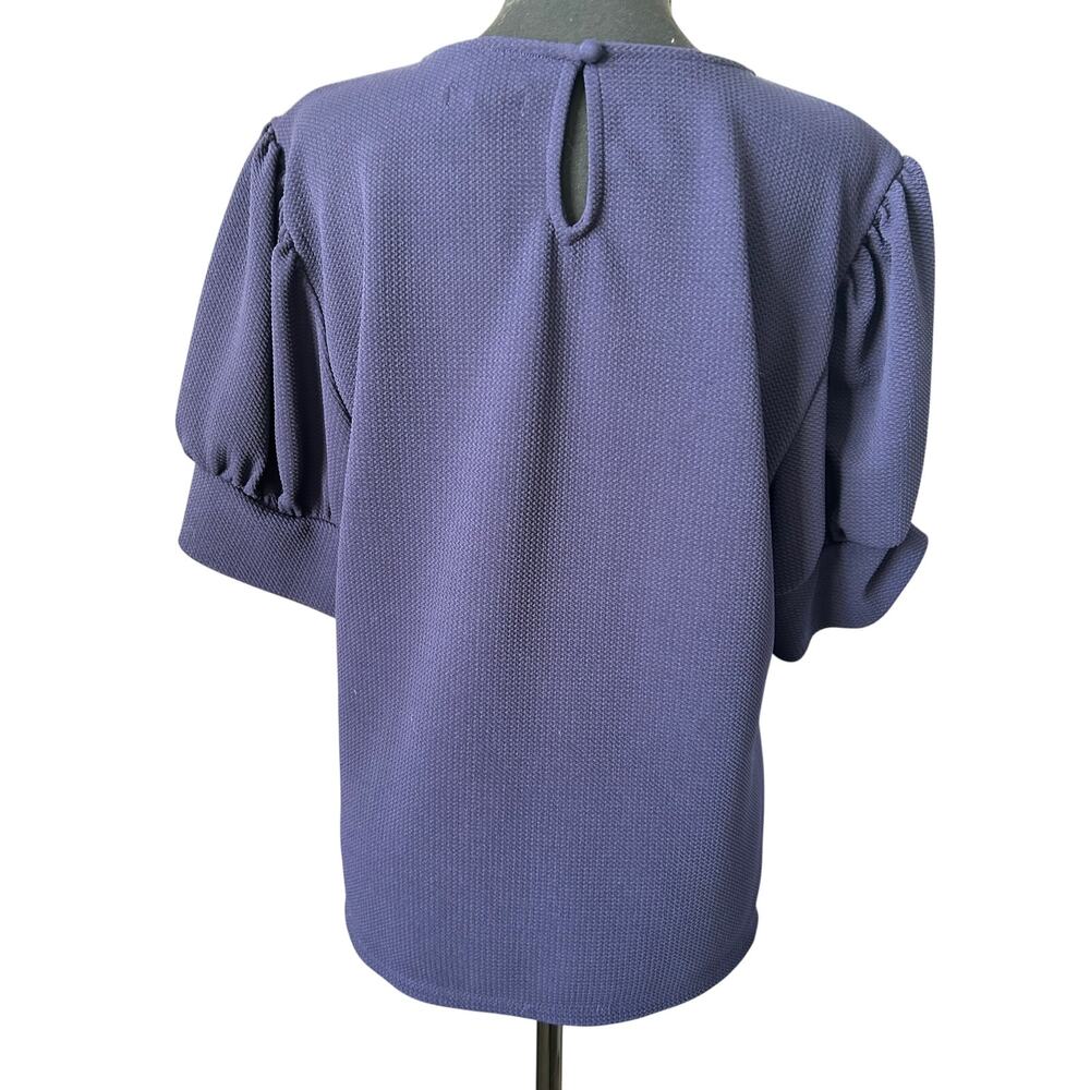 Women’s Riley & Rae Navy Blouse XL - Picture 2 of 5